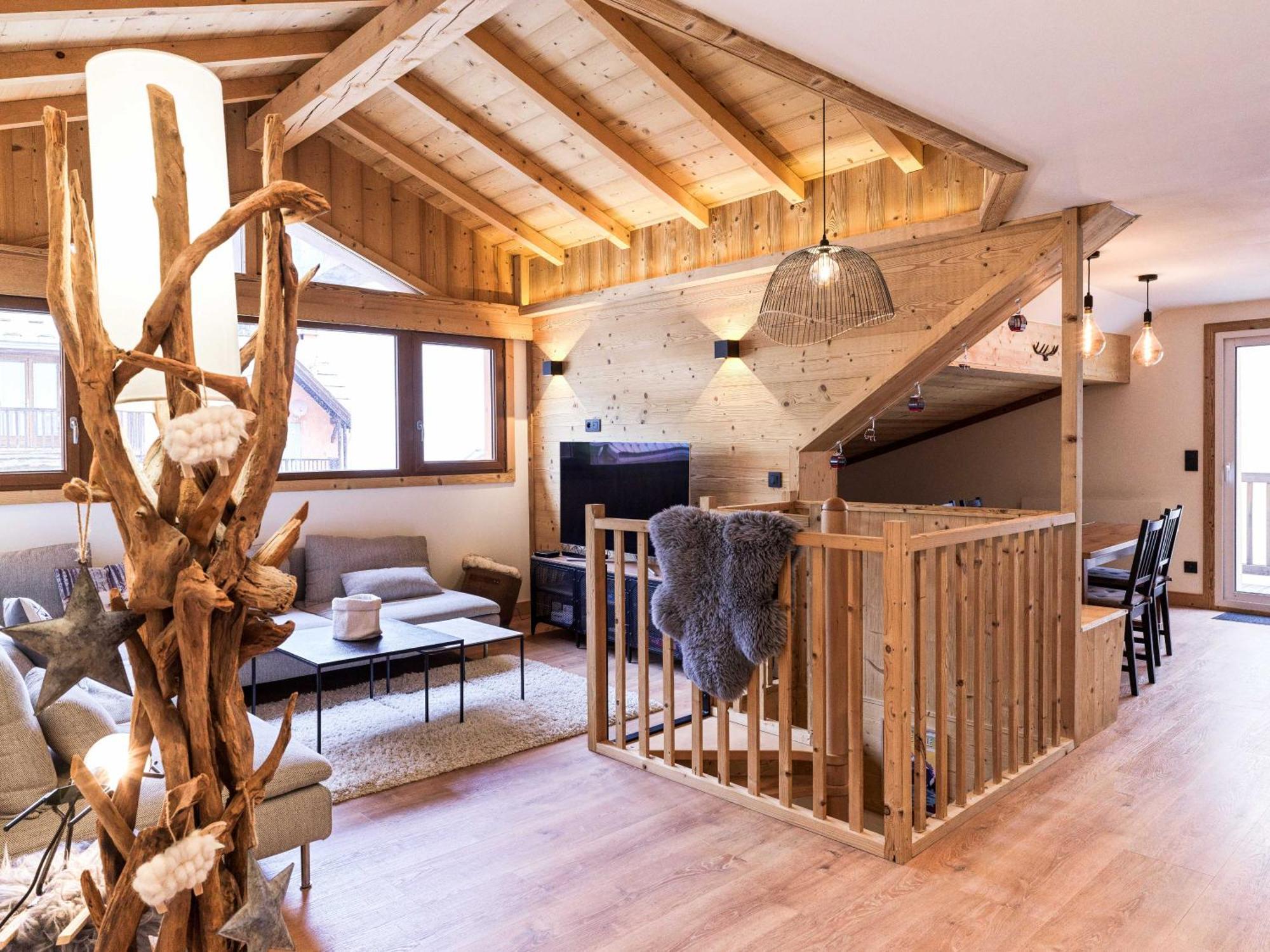 Le Chenaillet, Duplex Au Pied Des Pistes Et Spa 몽제네브르 외부 사진